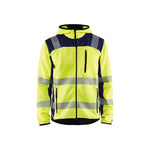 BLÅKLÄDER 4923 High Vis Strikket Softshell Jakke Herre - Sikkerhedsgiganten