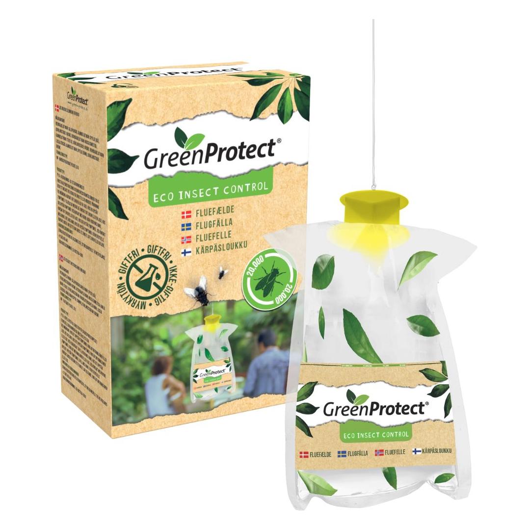 GreenProtect Fluefælde – Effektiv og Giftfri Udendørs Fluebekæmpelse - Sikkerhedsgiganten Insektbekæmpelse