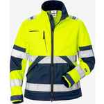 Kansas HI VIS SOFTSHELLJAKKE DAME KL.2 4183 - Sikkerhedsgiganten