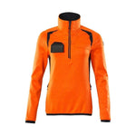 Mascot® Accel. Safe - Fleecetrøje med kort lynlås, damepasfom - 19353 - 316 - Sikkerhedsgiganten