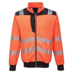 Portwest PW3 hi - vis sweatshirt cardigan PW370 - Sikkerhedsgiganten