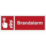 Skilt Brandalarm H419 - Sikkerhedsgiganten