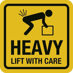 Skilt Heavy - Sikkerhedsgiganten
