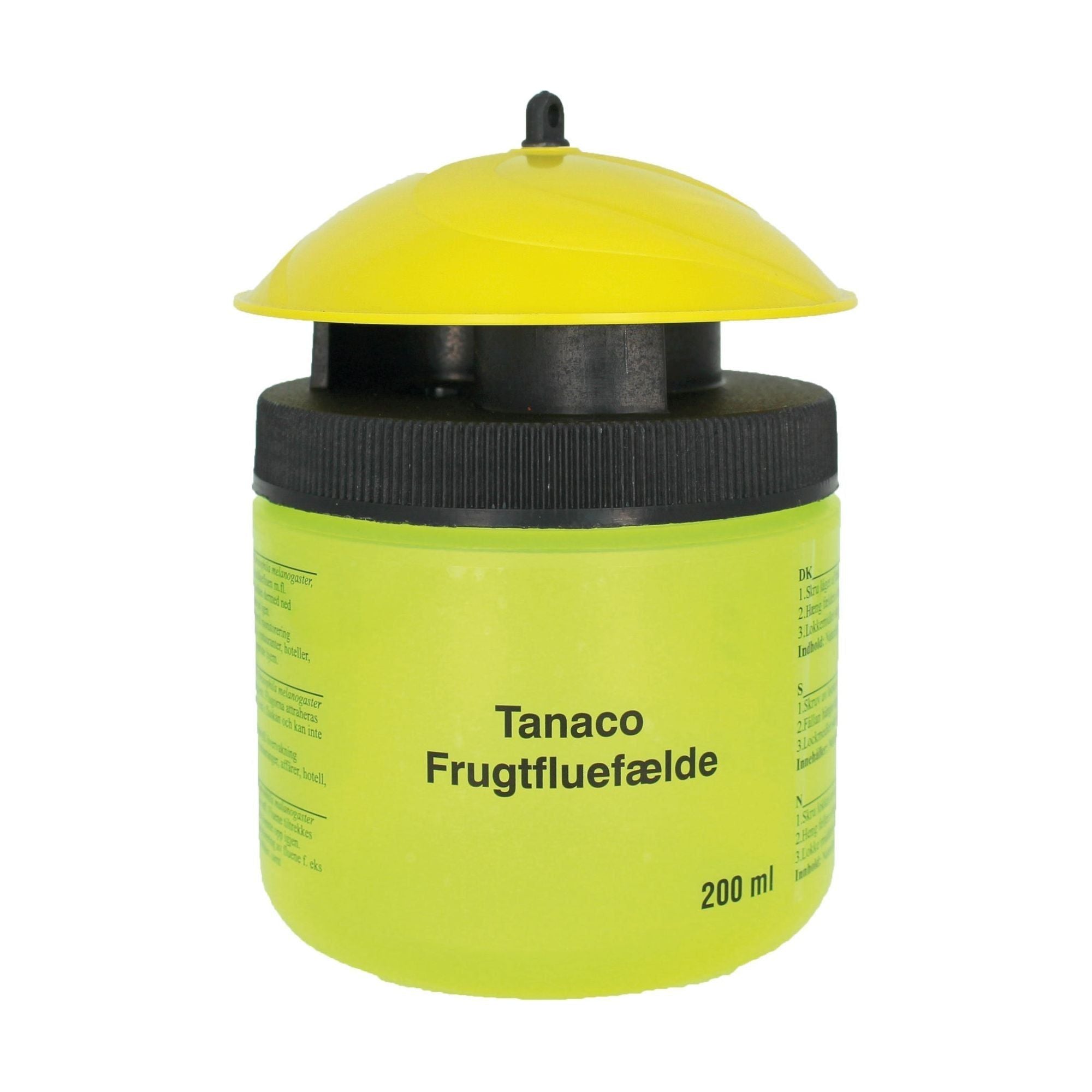Tanaco Fruit fly trap Prof. incl. 200 ml. lure – Sikkerhedsgiganten