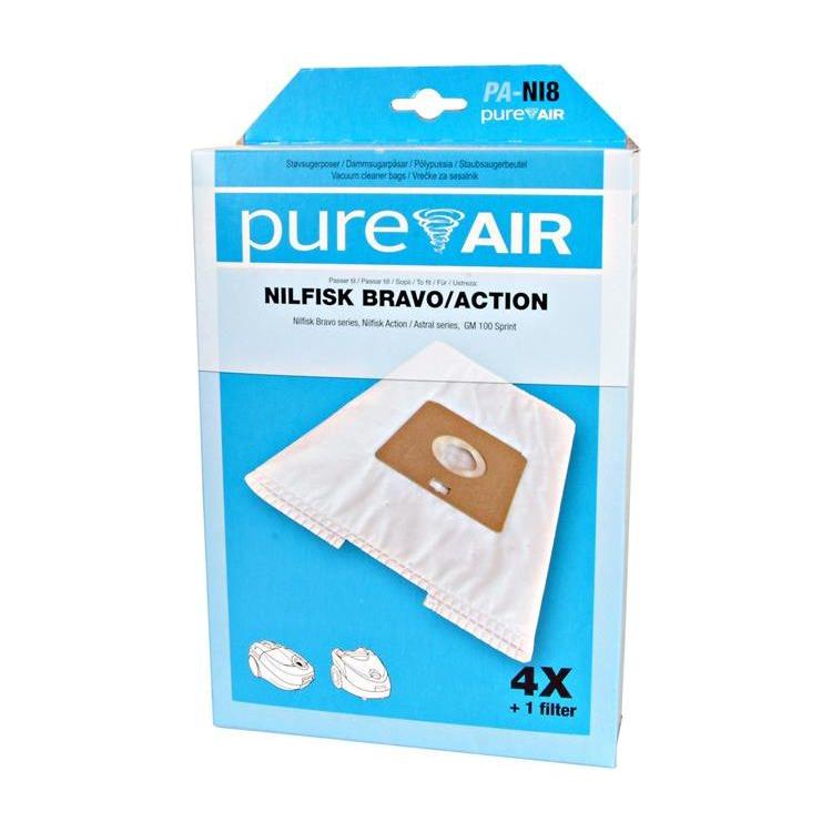 Pureair - Universal Støvsugerposer - Sikkerhedsgiganten