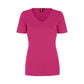 ID Interlock T-shirt | v-hals | dame