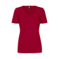 ID Interlock T-shirt | v-hals | dame
