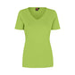ID Interlock T-shirt | v-hals | dame