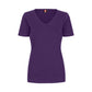ID Interlock T-shirt | v-hals | dame