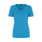 ID Interlock T-shirt | v-hals | dame