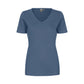 ID Interlock T-shirt | v-hals | dame