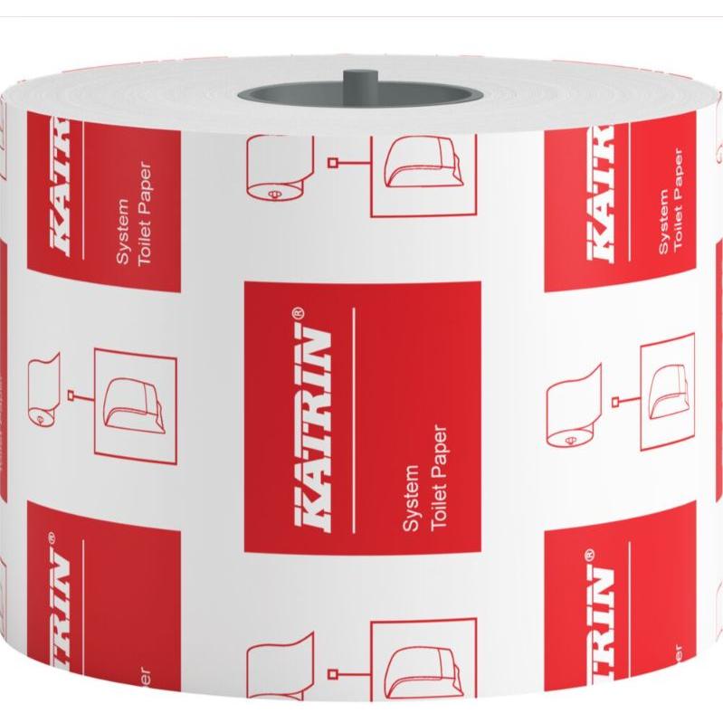 Toiletpapir, Katrin Classic, 2-lags, 92m x 11,5cm, Ø13,5cm, hvid - 36 Ruller