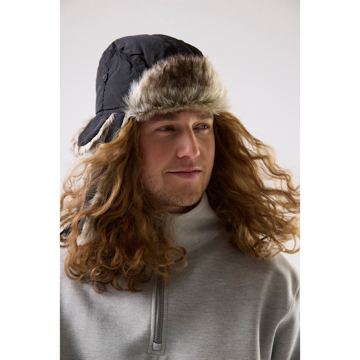 Top Swede M202 Scooter Hat – Pelsforet Vinterhue med Øreklapper