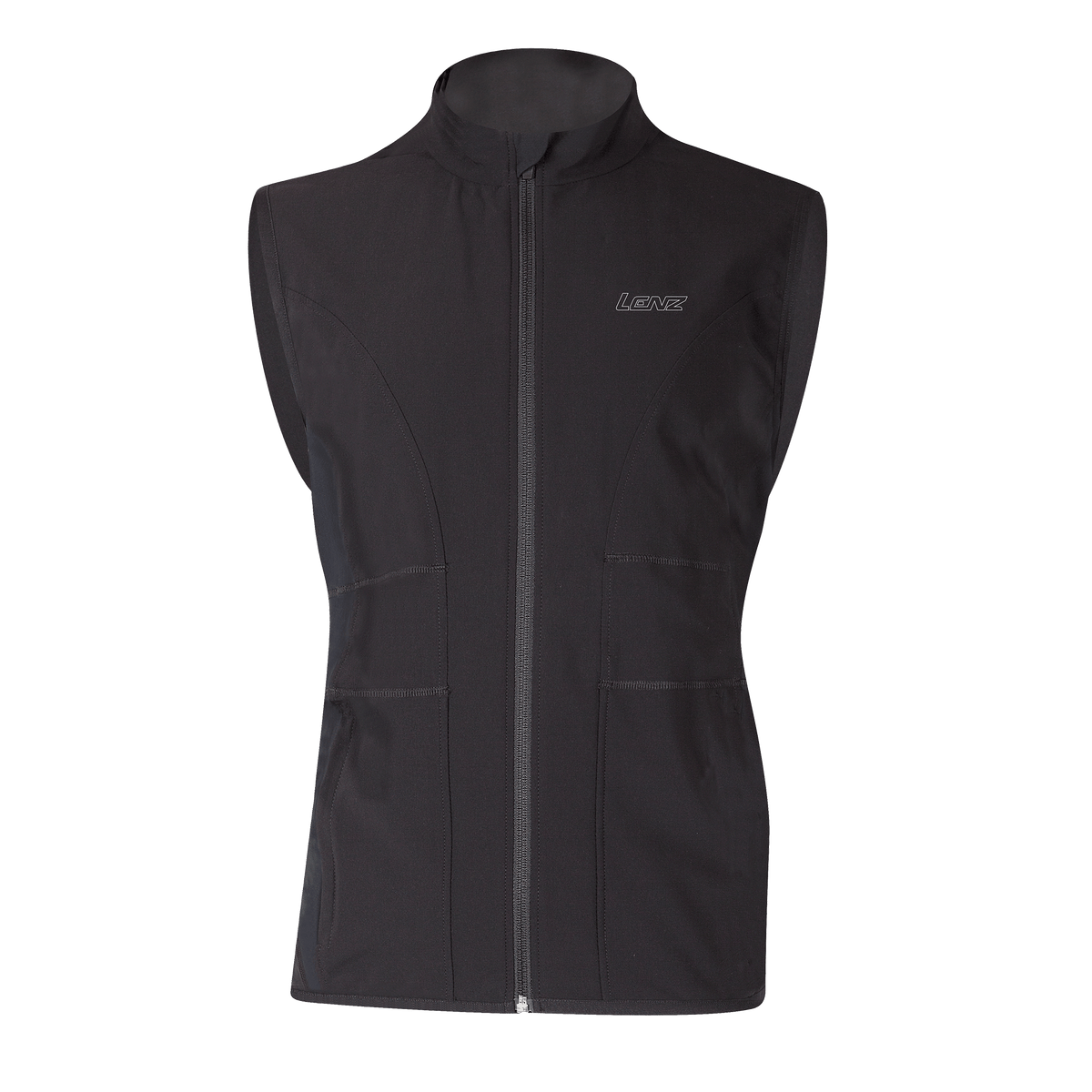 Lenz Heat Vest 1.0 Varmevest (Sort) – Målrettet Varme til Lænd og Nyreområde