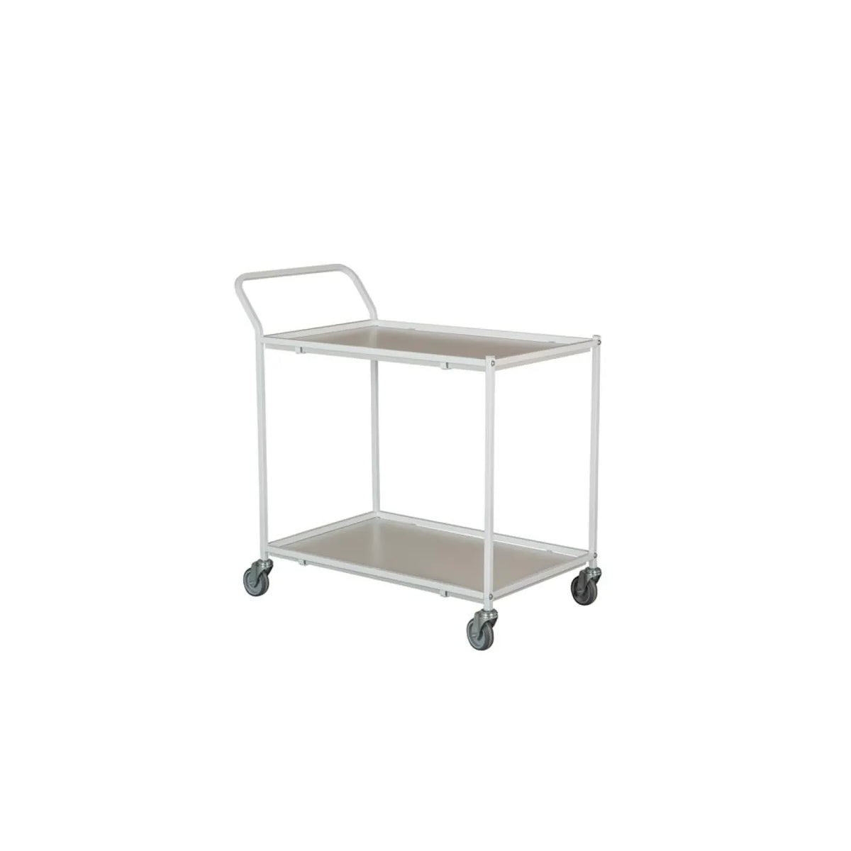 Tina Trolleys Stor bordvogn m/2 hylder & slingrekant samt håndtag 7791006S