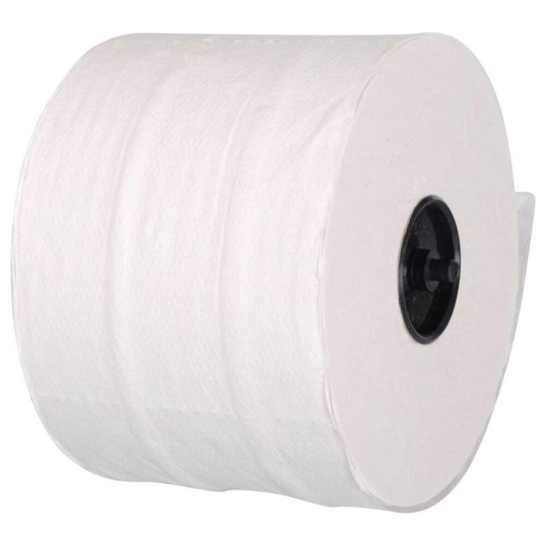 Toiletpapir, ABENA Care-Ness Excellent, 2-lags, 100m x 9,8cm, Ø13,2cm, hvid, nyfiber 36 Ruller