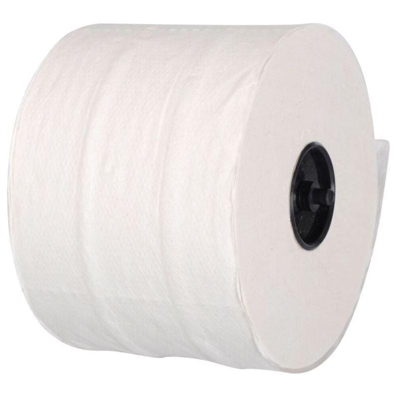 Toiletpapir, ABENA Care-Ness Classic, 2-lags, 100m x 9,8cm, Ø13,2cm, hvid, blandingsfibre - 36 ruller