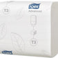 Tork T3 Advanced 2 ply folded Toilet paper 114277