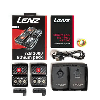 Lenz Lithium Pack rcB 2000 (USB-C) Batterisæt – Op til 22 timers varme
