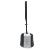 Toilet brush with bowl Black