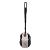 Toilet brush with bowl Black