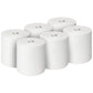 Kimberly Clark Essential™ Håndklæderuller 6691 – 1-lags, Hvid (6 x 350 m)