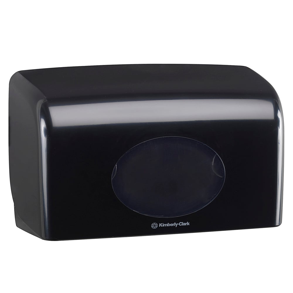 Kimberly Clark Professional® AQUARIUS™ Dobbelt Toiletrulle Dispenser 7191 (Sort)