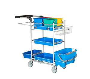 Tina Trolleys ERGO Drip System 4 Buckets – Professionelt Drypsystem til Effektiv Rengøring