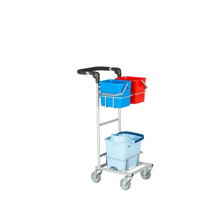 Tina Trolleys Wetmop ERGO Super – Kompakt minimop m/2 × 6 l spande