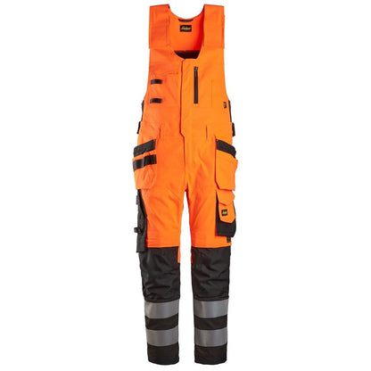 Snickers 6013 High-Vis helbukser med hylsterlommer Klasse 2