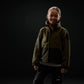 Snickers 7511 Vindtæt Junior Fleecejakke – Slidstærk Børnejakke med CORDURA®