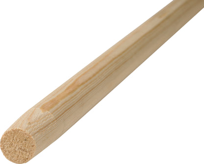 Skaft uden gevind, Vikan, 150cm, Ø2,5cm, træ