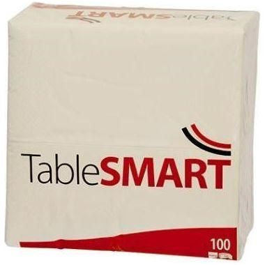 33x33 serviet Tablesmart 2 - lag hvid 20 pakker x 100stk - Sikkerhedsgiganten