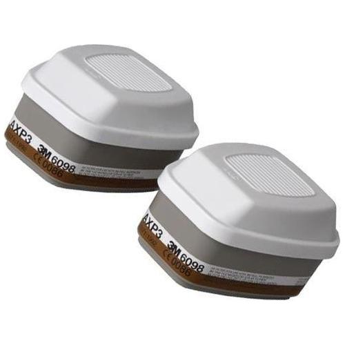Gas-/dampfiltre, 3M Combifilter 6099, A2B2E2K2HgP3, kat. 3, pakke a 2 x 2 stk