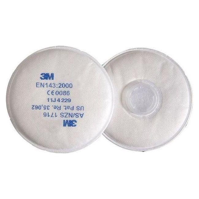 3M P3 2135 partikelfilter til 6000 & 7500 serien - 2 stk.