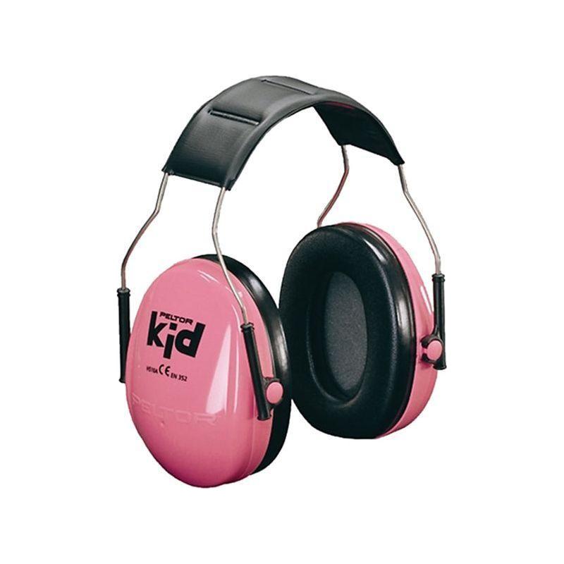 3M Peltor Kids høreværn neon pink SNR 26 dB - Sikkerhedsgiganten