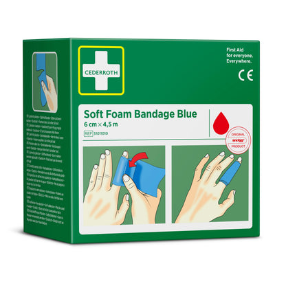 Cederroth adhesive plaster blue 6 cm x 4.5 meters 51011010