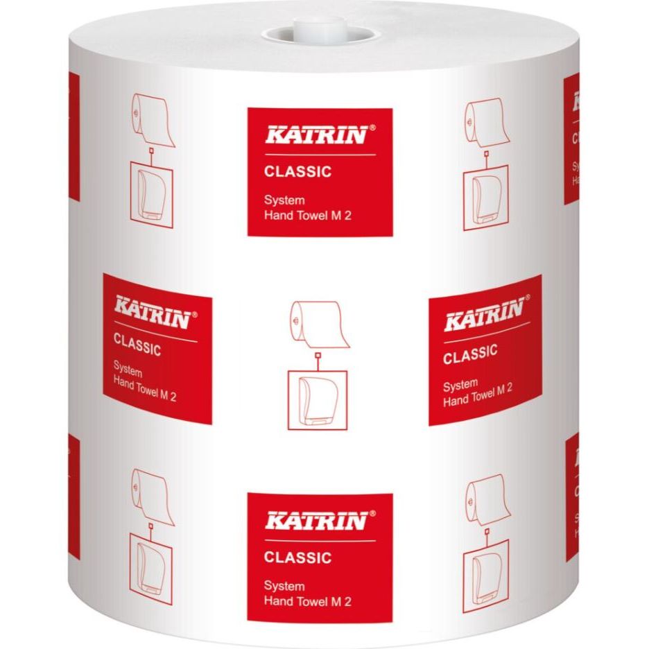 Katrin Classic Håndklæderulle M2  2-lags – 170 m - 6 ruller