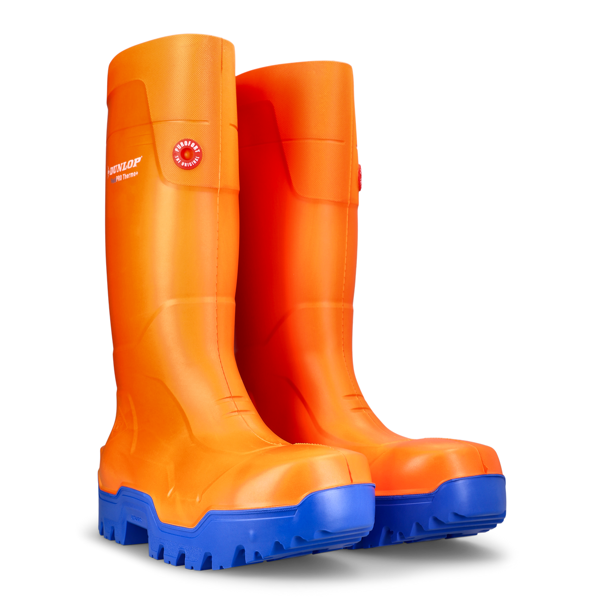 Dunlop Fieldpro Thermo+ Orange Robust og slidstærk PU-støvle 611201