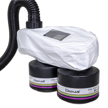 CleanAIR® Engangsovertræk til Chemical 2F – Beskyttelsescover (5 stk./pk.)