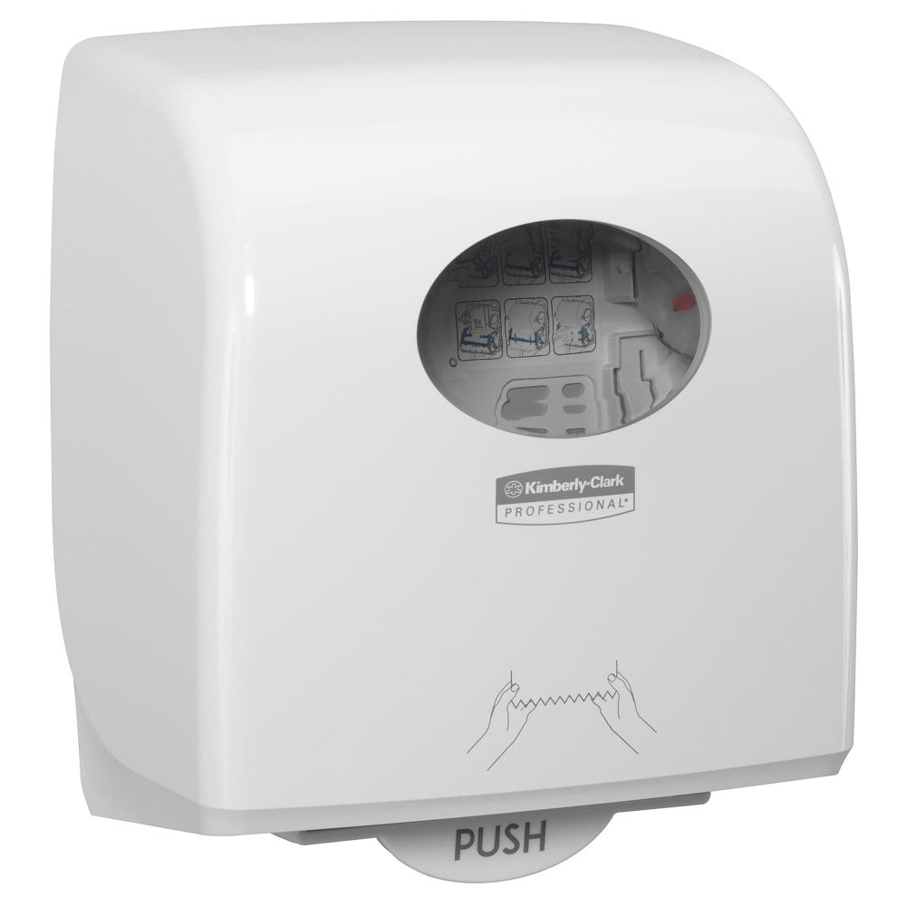 Kimberly Clark Professional® AQUARIUS® Slimroll™ Håndklæderulle Dispenser 7955 (Hvid)