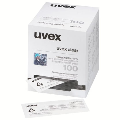 uvex Linserenseservietter 9963005 – 100 stk.