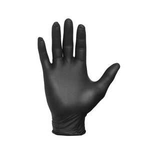 Worksafe Black Nitril Engangshandske – Sort, Pudderfri (100 stk.)