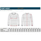 Portwest Antistatisk ESD langærmet T-shirt AS22