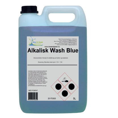 Alkalisk Wash Blue – Effektivt alkalisk grovrengøringsmiddel