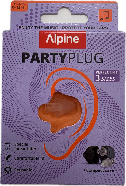 Alpine PartyPlug ørepropper - Transparent