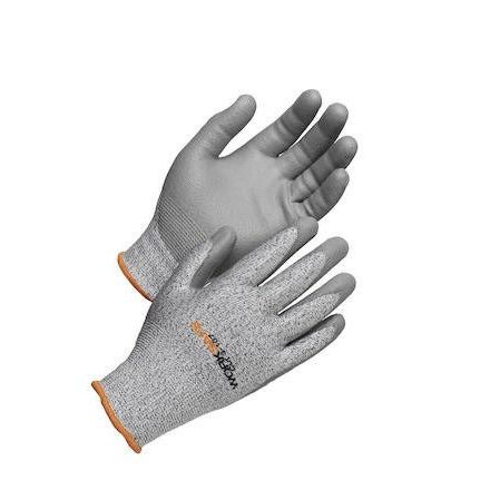 Worksafe Skærehæmmende Handske WS Cut 3-107 – Grå
