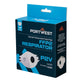 P210 FFP2 Foldbar Dolomite Filtermaske med Ventil – Hvid (pakke med 3 stk.)