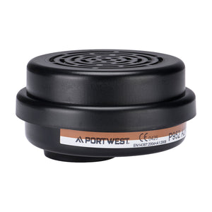Portwest P952 - A2P3 kombinationsfilter bayonet gevind (pk4)