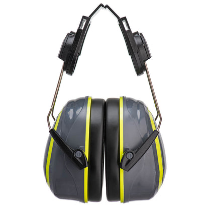 Portwest PW76 - HV extreme høreværn medium Clip-On Grå/Gul